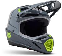 FOX V3 Divider MIPS Casque de motocross, gris, taille M pour homme