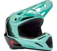 FOX V3 Drip Casque de motocross, turquoise, taille L pour homme