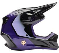 FOX V3 DRIP MX-Helme schwarz-violett M