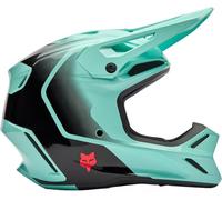 FOX Casque moto V3 Drip Turquoise 2026 M