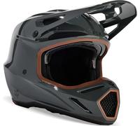 FOX V3 RS Carbon Solid MIPS Casque de motocross, anthracite, Taille S (55/56)