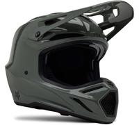 FOX V3 RS Carbon Solid MIPS Casque de motocross, gris, Taille XS (53/54)