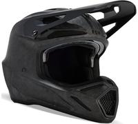 FOX V3 RS Carbon Solid MIPS Casque de motocross, Noir mat, Taille XXL (63/64)