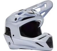 Fox Casque Cross V3 RS Fracture Blanc S