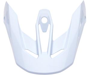 FOX V3 RS Solid Casque Peak, Blanc, Taille L