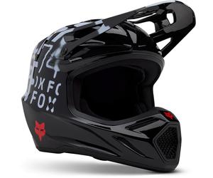 FOX V3 SEVENTY4 MX-Helm schwarz M