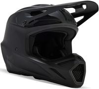 FOX V3 Solid MIPS Casque de motocross, Noir mat, Taille XS (53/54)