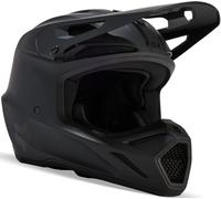 FOX V3 Solid MIPS Casque de motocross, Noir mat, Taille XXL (63/64)