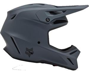 FOX V3 SOLID MX-Helm graphitgrau XS