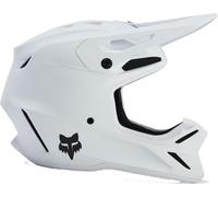 FOX V3 SOLID MX-Helm matte weiß XL