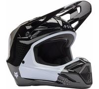 FOX V3 Tine Casque de motocross, noir, taille XL pour homme