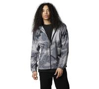 Fox Veste coupe-vent Geology Camo pour homme, Noir/camouflage, M