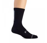FOX - Vêtements bas vélos - Chaussettes 8" Defend Sock Black - Equipement Outdoor | Fox - S/M - unisex S/M