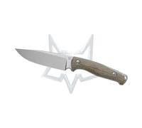 Fox / vox tur couteau fixe green micarta-n690co lame de finition sw Vert