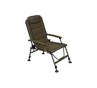 FOX Voyager Grand Fauteuil Relax Camping Anglerstuhl Vert 1 Place Réglable