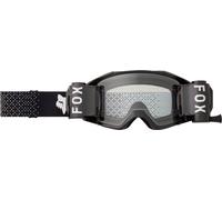 FOX Vue Roll Lunettes de motocross, noir-blanc pour homme