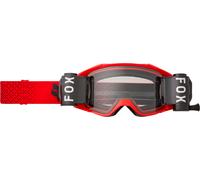 FOX Vue Roll Lunettes de motocross, Rouge/Blanc/Noir