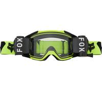 FOX Vue Roll Off Lunettes de motocross, noir/jaune, Taille unique
