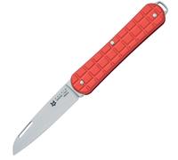 Fox VULPIS : couteau pliant polyvalent, lame en acier inoxydable N690Co polie, manche en aluminium a