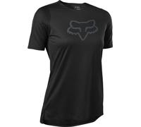 Fox W Flexair Ss Jersey Black