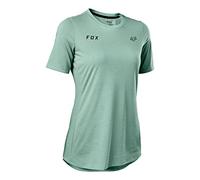 Fox W Ranger Dr Ss Jrsy Double Eucalyptus