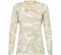 FOX W Ranger Tru Dri Ls Jersey - Femme - Beige - taille M- modèle 2025