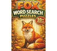 fox Word Search Puzzles: Word Search with Easy to Read Print about animal, forest, wildlife and more | 6x9 inches 125 Pages| 55+ puzzles... Puzzles for Kids, Adults & Seniors