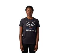 Fox X Honda T-shirt à manches courtes pour femme Noir