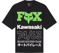 FOX X KAWASAKI OVERSIZED SS TEE Shirt schwarz M