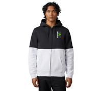 FOX FOX X KAWI ZIP pull polaire noir et blanc XL