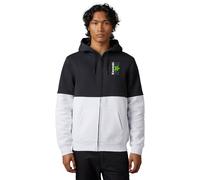 FOX X Kawi Sweat à capuche Zip, Noir/Blanc, Taille XXL