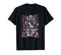 Fox Yokai Midnight Shrine Fire, Anime d'horreur T-Shirt Graphique avec Valeur, Homme, Noir, M