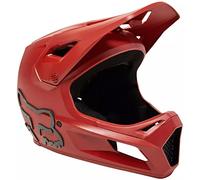 Fox Youth Junior YTH Rampage Casque Unisexe Ce/Cpsc Red, Rouge, Taille Unique
