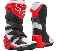 FOX YTH COMP Kinder Stiefel weiß-fluo rot 7