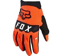 Paire de gants longs enfant fox dirtpaw orange