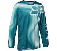 Fox Yth Girls 180 Toxsyk Jersey Maui Blue