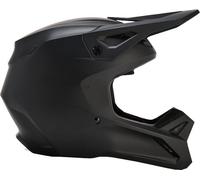 FOX YTH V1 SOLID Kinder Helm matt schwarz YL