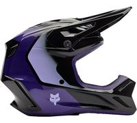 FOX YTH V3 SPIRE Kinder Helm schwarz-violett YL