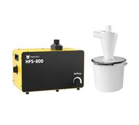 FoxAlien Collecteur de poussière de bureau HFS-800 800 W avec séparateur de poussière pour coupe CNC, système de filtration d'air avec HEPA et filtre à charbon, débit d'air réglable (220V)
