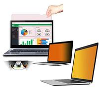 FoxCrypt Gold Premium Film de confidentialité pour Ordinateur Portable et Ordinateur Portable 13,3" Doré