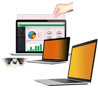 FoxCrypt Premium Gold Filtre de confidentialité Anti-Espion pour Apple MacBook Air 13" (2012-2017) Doré 287 x 179 mm