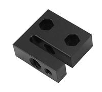 FOXCUP Écrou Anti-Jeu 8 mm T8, Accessoires d'imprimante 3D pour CNC, 1 pièce, Métal, M8, 8 mm, Class 2B, Droite, Noir