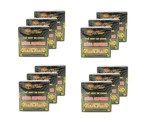 FOXCUP Lot 12x Thé Vert Gunpowder - Boîte 250g