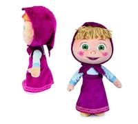 MASHA ET MICHKA, Peluche, 20 cm, Modèle Masha, pour Les Enfants dès la Naissance, MHA041