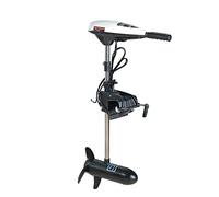 FOXCUP Moteur hors-bord 65 lbs - Moteur électrique à essence - 12 V - 660 W - Pour bateaux gonflables, bateaux de pêche