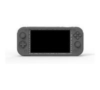 FOXDOCK Coque Silicone pour Switch Lite - Gris Foncé - Protection Souple Anti-Chute & Rayures - Design Breveté