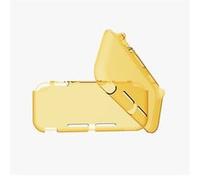 FOXDOCK Coque TPU pour Switch Lite - Jaune - Souple Anti-Chute, Résistante aux Rayures - TNS-19072 Jaune