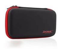 FOXDOCK Étui de Rangement EVA pour Switch Lite - Noir/Rouge - Stockage Console, 8 Cartouches & Chargeur - TNS-19091