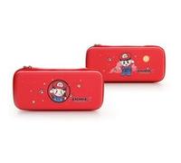 FOXDOCK - Housse de Transport Compatible avec Nintendo Switch OLED - Protection Rigide - Range 10 Cartes de Jeu - Compartiment pour Chargeur - Antichoc, Antichute, Antirayur