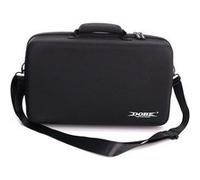 FOXDOCK - Sac de Transport Rigide pour PS5 Pro / PS5 Slim - Étui Antichoc Haute Protection - Noir